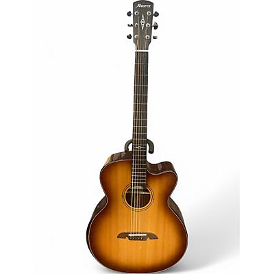 Used Alvarez ABT710CE Sunburst Acoustic Electric Guitar