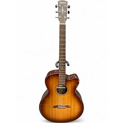 Used Alvarez ABT710CEARSHB Baritone Acoustic 2 Color Sunburst Acoustic Guitar