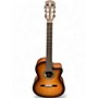 Used Alvarez AC610HCESHB 2 Color Sunburst Classical Acoustic Electric Guitar 2 Color Sunburst