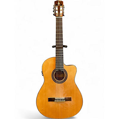 Used Alvarez AC615CE Natural Classical Acoustic Electric Guitar