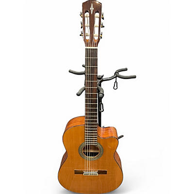 Used Alvarez AC65HCE Natural Classical Acoustic Electric Guitar