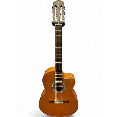 Used Alvarez AC65HCE Natural Classical Acoustic Electric Guitar