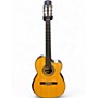 Used Alvarez AC70Hce Natural Classical Acoustic Electric Guitar Natural