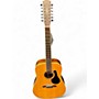 Used Alvarez AD 60-12 Natural 12 String Acoustic Guitar Natural