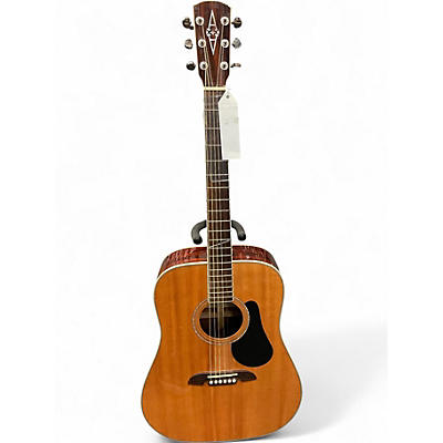 Used Alvarez AD-70S Natural Acoustic Guitar