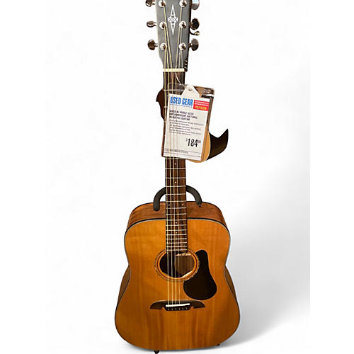 Used Alvarez AD30 Dreadnought Natural Acoustic Guitar Natural