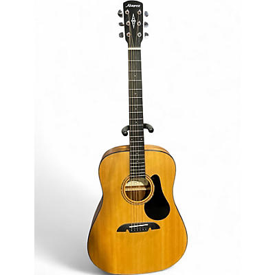 Used Alvarez AD30 Dreadnought Natural Acoustic Guitar