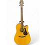 Used Alvarez AD30CE Natural Acoustic Electric Guitar Natural