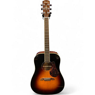 Used Alvarez AD60 Dreadnought 2 Color Sunburst Acoustic Guitar
