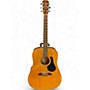 Used Alvarez AD60 Dreadnought Natural Acoustic Guitar Natural