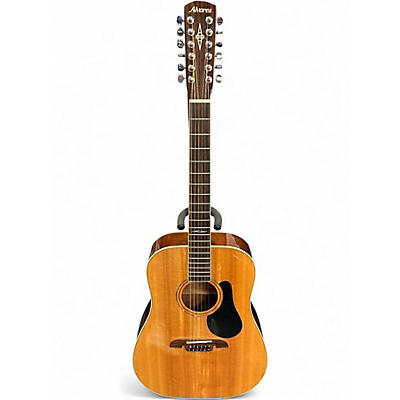 Used Alvarez AD6012CD Artist Series Natural 12 String Acoustic Guitar