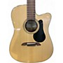 Used Alvarez AD60CE Artist Series Dreadnought Natural Acoustic Electric Guitar Natural