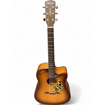 Used Alvarez AD60CE Artist Series Dreadnought Shadowburst Acoustic Electric Guitar