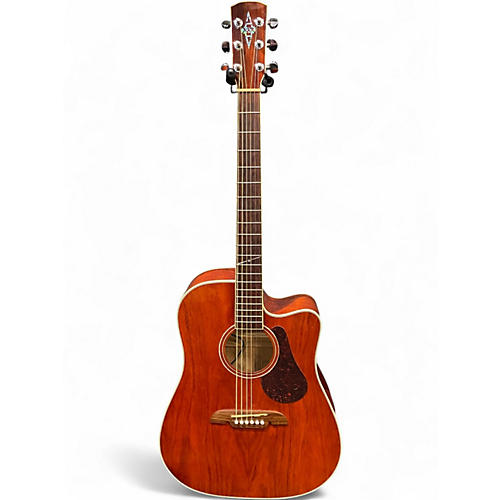 Used Alvarez AD60CK Mahogany Acoustic Electric Guitar Mahogany