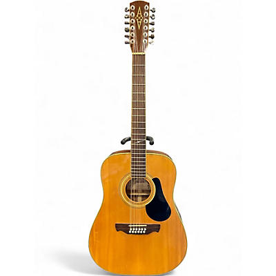 Used Alvarez AD60S 12 STRING  Antique Natural 12 String Acoustic Guitar