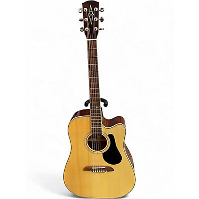 Used Alvarez AD60SC Natural Acoustic Guitar