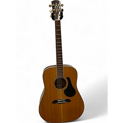 Alvarez Used Alvarez AD60s artist Series Natural Acoustic Guitar