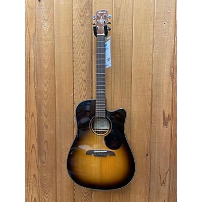 Alvarez Used Alvarez AD610 Dreadnought Sunburst Acoustic Electric Guitar