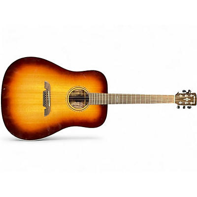 Used Alvarez AD610 Dreadnought Tabaco bust Acoustic Electric Guitar