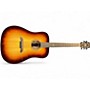 Used Alvarez AD610 Dreadnought Tabaco bust Acoustic Electric Guitar Tabaco bust