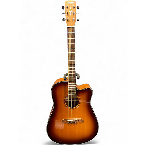Used Alvarez AD610CESHB SANDBURST Acoustic Guitar SANDBURST