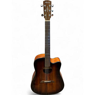 Used Alvarez AD66CE SHADOWBURST Acoustic Guitar