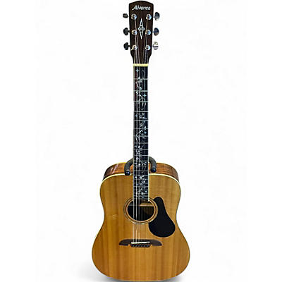 Used Alvarez AD70 Dreadnought Vintage Natural Acoustic Guitar
