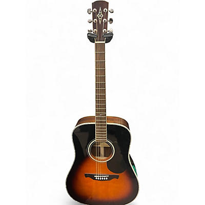 Used Alvarez AD80S 2 Color Sunburst Acoustic Guitar