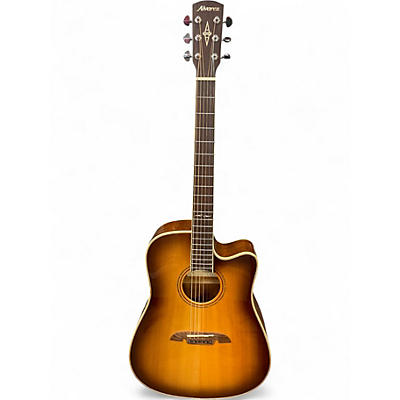 Used Alvarez ADH600CESHB Sandburst Acoustic Guitar