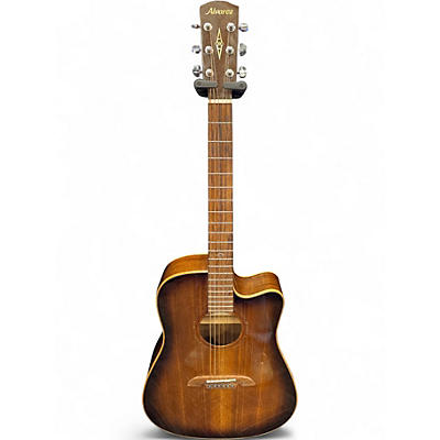 Used Alvarez ADWS77 SHADOWBURST Acoustic Electric Guitar
