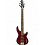 Used Alvarez AE 900 Trans Crimson Red Electric Bass Guitar Trans Crimson Red