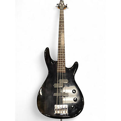 Used Alvarez AE800 Trans Black Electric Bass Guitar
