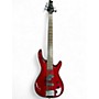 Used Alvarez AE800 Trans Red Electric Bass Guitar Trans Red