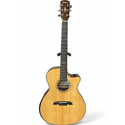 Used Alvarez AEG70 Natural Acoustic Electric Guitar