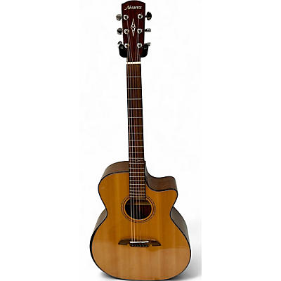 Used Alvarez AEG70CE Natural Acoustic Electric Guitar