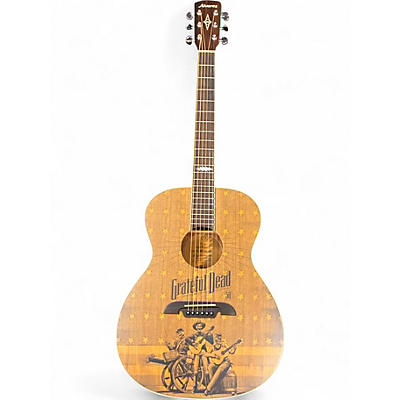 Used Alvarez AF65GD/F GRATEFUL DEAD FLAG Acoustic Guitar