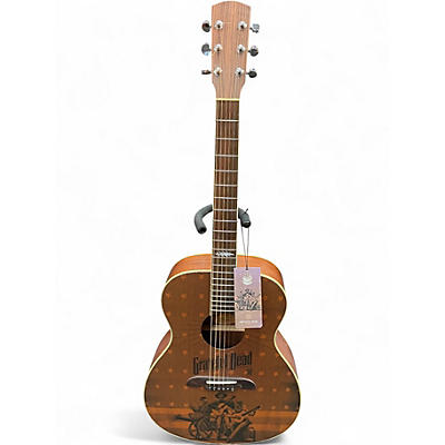 Used Alvarez AF65GD/F (HEADSTOCK REPAIR) Natural Acoustic Guitar