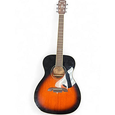 Used Alvarez AF660ESB Sunburst Acoustic Electric Guitar