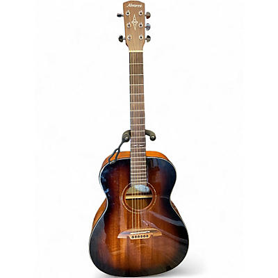 Used Alvarez AF660ESHB 2 Color Sunburst Acoustic Electric Guitar