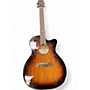 Used Alvarez AF66CE Artist Series OM Folk SHADOWBURST Acoustic Electric Guitar SHADOWBURST