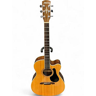 Used Alvarez AF710CE Artist Series Natural Acoustic Electric Guitar
