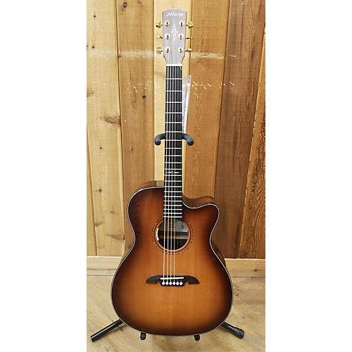 Alvarez Used Alvarez AF770CESHB 2 Color Sunburst Acoustic Electric Guitar 2 Color Sunburst