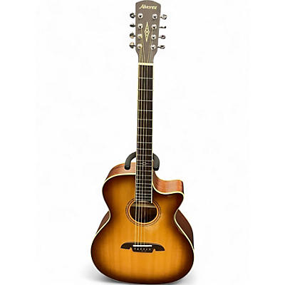 Used Alvarez AG608CE Natural Acoustic Electric Guitar