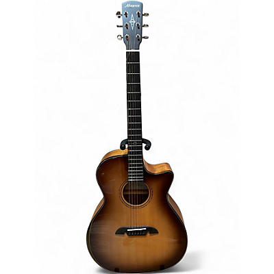 Used Alvarez AG60CE Grand Auditorium Copper Burst Acoustic Electric Guitar