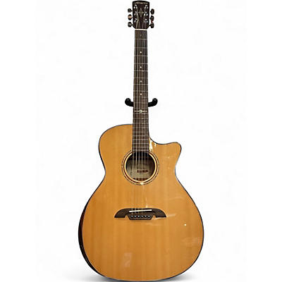 Used Alvarez AG60CEAR Natural Acoustic Electric Guitar