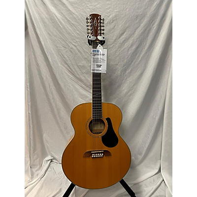 Alvarez Used Alvarez AG60SE Natural 12 String Acoustic Electric Guitar