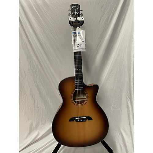 Alvarez Used Alvarez AG610 SCE SHADOWBURST Acoustic Electric Guitar SHADOWBURST