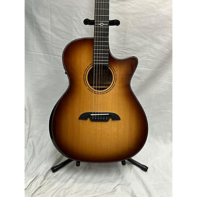 Alvarez Used Alvarez AG610EC Sunburst Acoustic Electric Guitar