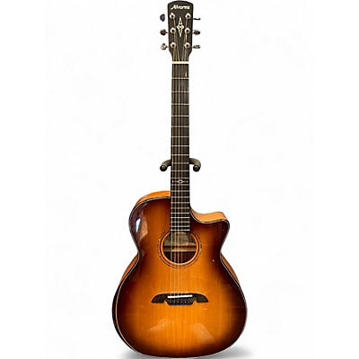 Used Alvarez AG610ECEAR SHADOW BURST Acoustic Electric Guitar