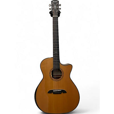 Used Alvarez AG610ce Natural Acoustic Electric Guitar